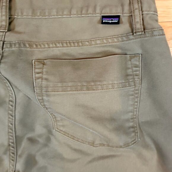 Patagonia Pants Womens Size 14 Khaki Chino Hiking Outdoor - Picture 4 of 8